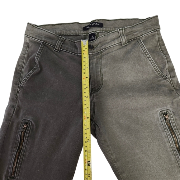 Banana Republic Women's 4 Utility Jeans Green - Picture 9 of 16